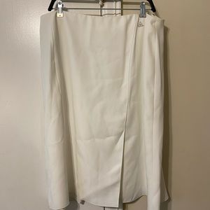 Chanel off white large skirt size 50
